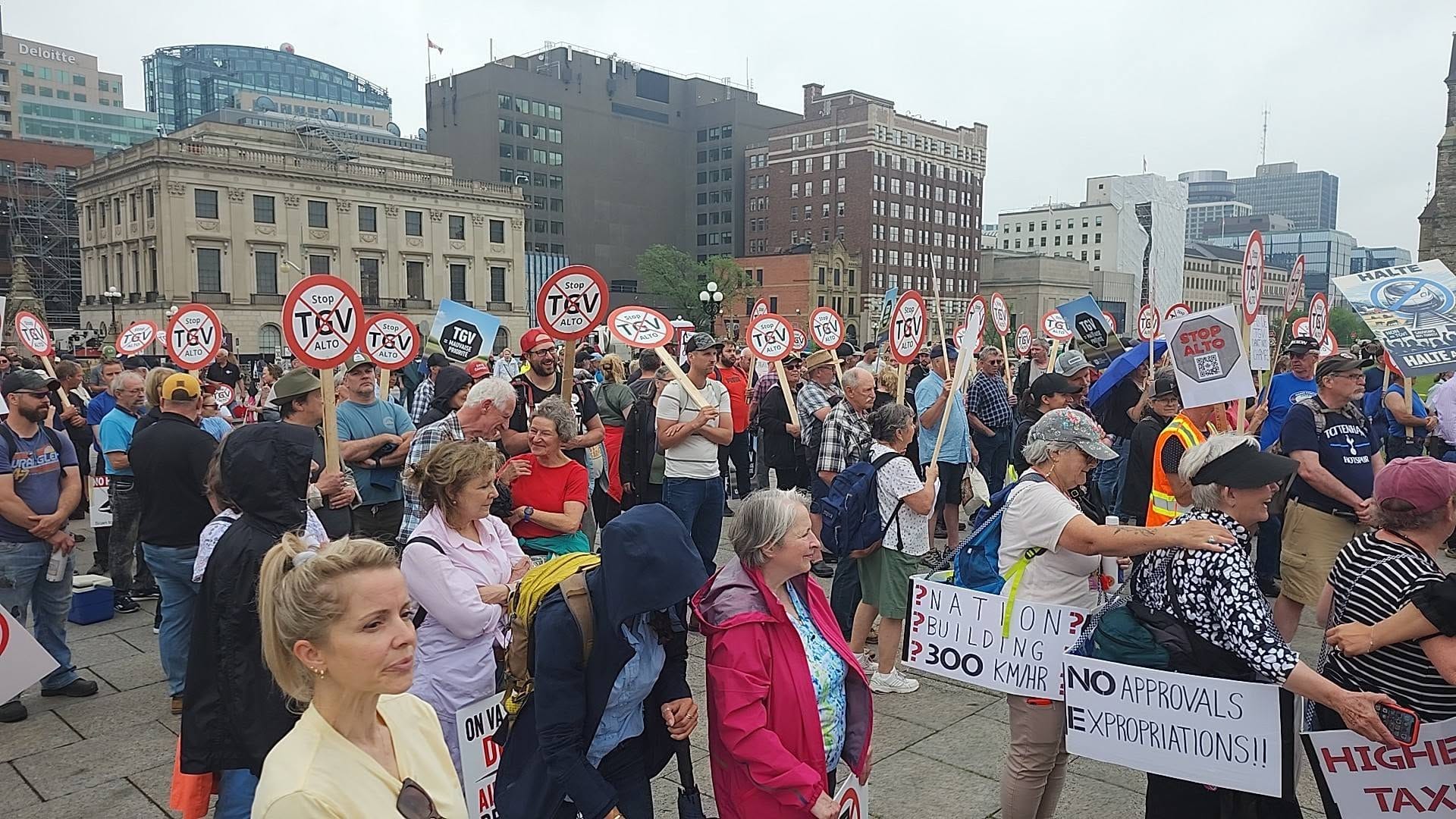 ALTO Parliament Hill protest photograph 1