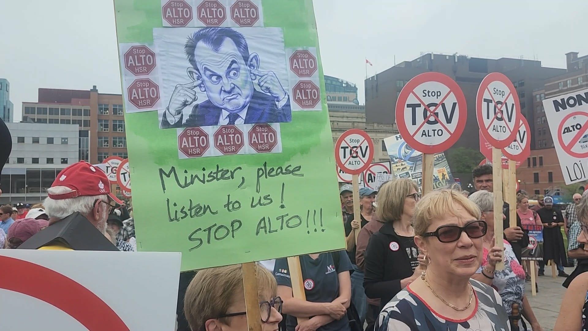 ALTO Parliament Hill protest photograph 5