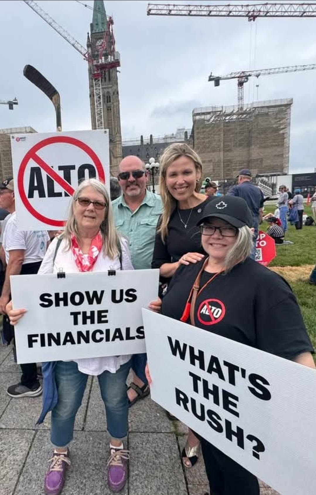 ALTO Parliament Hill protest photograph 7
