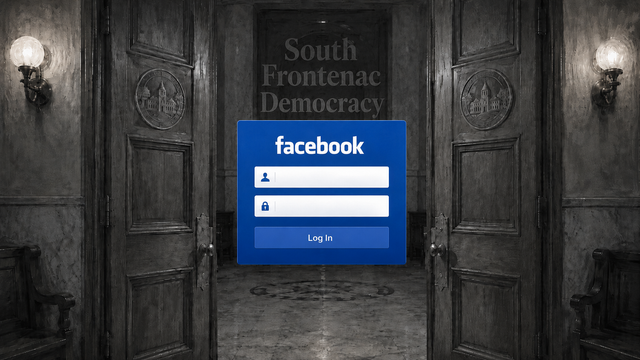 South Frontenac's addiction to Facebook is costing them their democracy.