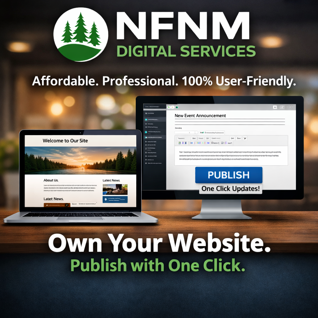 NFNM Digital Services website and publishing system preview